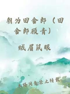 朝为田舍郎(田舍郎顾青)