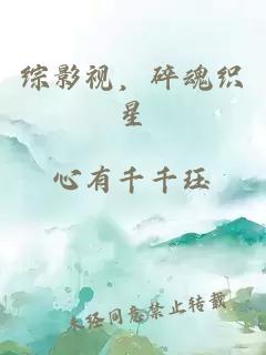 综影视，碎魂织星