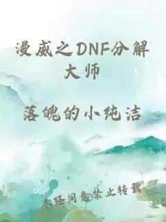漫威之DNF分解大师