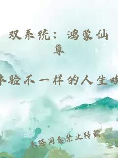 双系统：鸿蒙仙尊