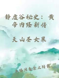 静虚谷秘史：黄帝内经新传