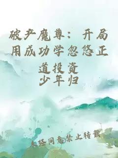 破产魔尊：开局用成功学忽悠正道投资