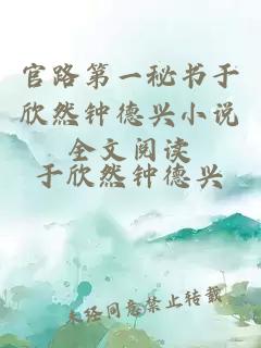 官路第一秘书于欣然钟德兴小说全文阅读