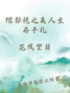 综影视之美人生存手札