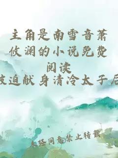 主角是南雪音萧攸澜的小说免费阅读
