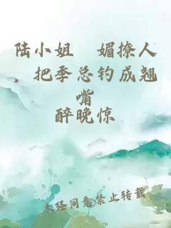 陆小姐嫵媚撩人，把季总钓成翘嘴