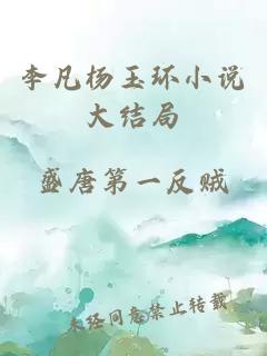 李凡杨玉环小说大结局