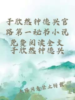 于欣然钟德兴官路第一秘书小说免费阅读全文