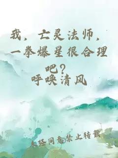 我，亡灵法师，一拳爆星很合理吧？