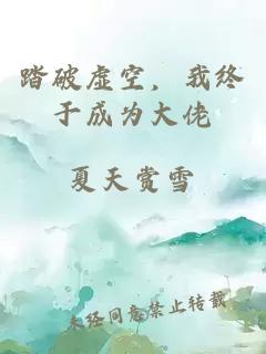 踏破虚空，我终于成为大佬