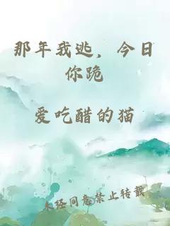 那年我逃，今日你跪