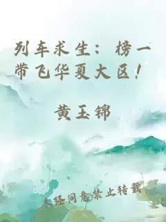 列车求生：榜一带飞华夏大区！