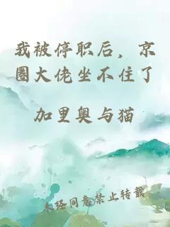 我被停职后，京圈大佬坐不住了