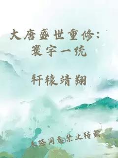 大唐盛世重修：寰宇一统