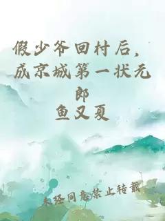 假少爷回村后，成京城第一状元郎