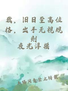 我，旧日至高位格，出手无视规则