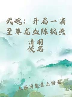 武魂：开局一滴至尊龙血陈枫燕清羽