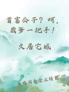 首富公子？呵，我爹一把手！