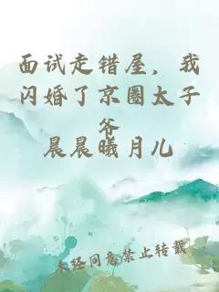 面试走错屋，我闪婚了京圈太子爷