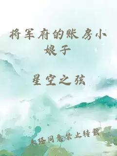 将军府的账房小娘子
