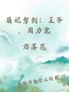 萌妃驾到：王爷，用力宠