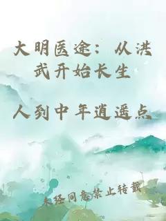 大明医途：从洪武开始长生