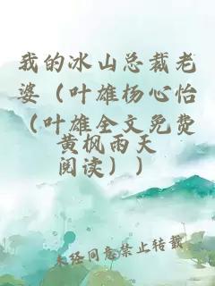 我的冰山总裁老婆（叶雄杨心怡（叶雄全文免费阅读））