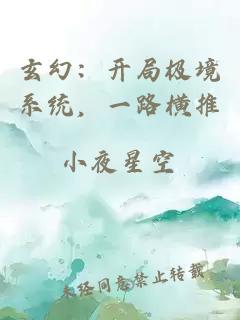 玄幻：开局极境系统，一路横推