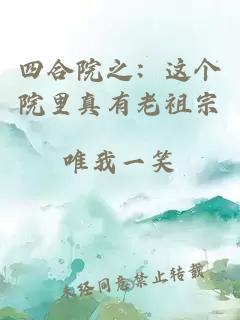四合院之：这个院里真有老祖宗
