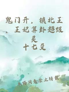 鬼门开，镇北王，王妃算卦超级灵
