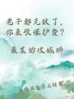 老子都无敌了，你来收保护费？