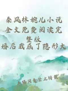 秦风林婉儿小说全文免费阅读完整版