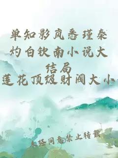 单知影岚悉瑾秦灼白钦南小说大结局