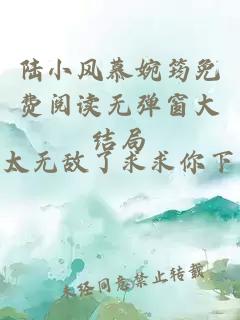 陆小风慕婉筠免费阅读无弹窗大结局