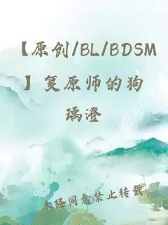 【原创/BL/BDSM】复原师的狗