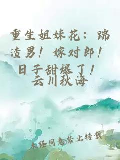 重生姐妹花：踹渣男！嫁对郎！日子甜爆了！