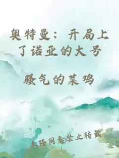 奥特曼：开局上了诺亚的大号