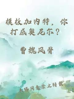 模板加内特，你打成奥尼尔？