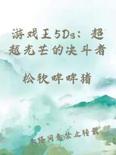 游戏王5Ds：超越光芒的决斗者