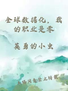 全球数据化，我的职业是零