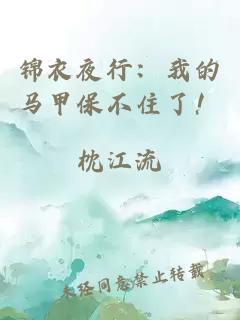 锦衣夜行：我的马甲保不住了！