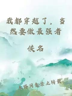 我都穿越了，当然要做最强者