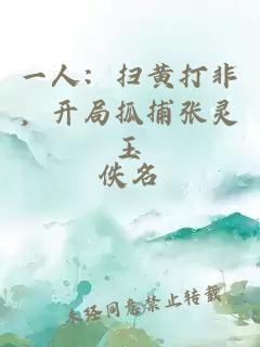 一人：扫黄打非，开局抓捕张灵玉