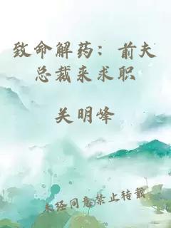 致命解药：前夫总裁来求职