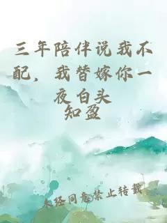 三年陪伴说我不配，我替嫁你一夜白头