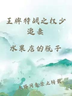 王牌特战之权少追妻