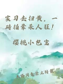 实习去扫黄，一砖拍晕杀人狂！