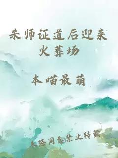 杀师证道后迎来火葬场