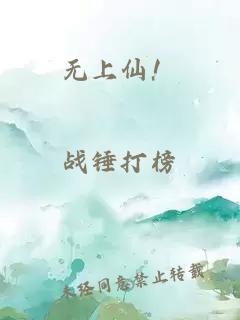 无上仙！
