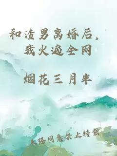 和渣男离婚后，我火遍全网